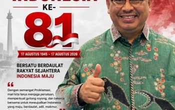 HUT RI ke-81, Ir. Suharto Serukan Penguatan Semangat Gotong Royong
