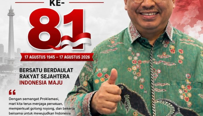 HUT RI ke-81, Ir. Suharto Serukan Penguatan Semangat Gotong Royong