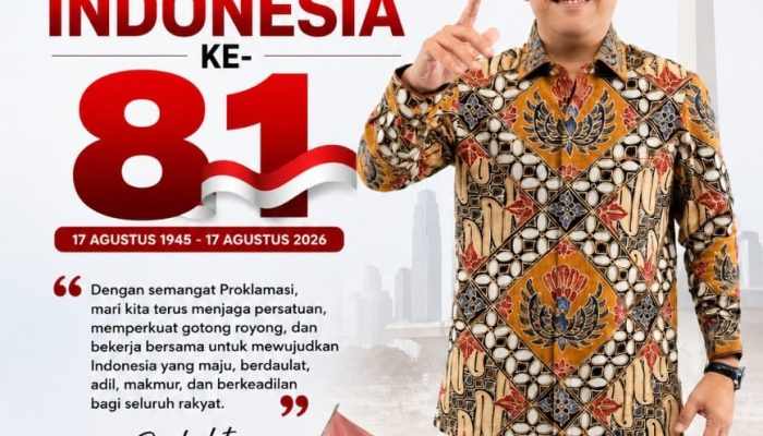 Akbar Djohan: Semangat Kemerdekaan Harus Diwujudkan dengan Kerja Nyata