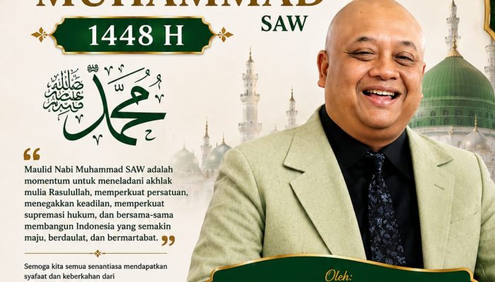 Maulid Nabi 12 Rabiul Awal 1448 H, Dr. Bonar P. Krisnanto Tekankan Pentingnya Persatuan Bangsa