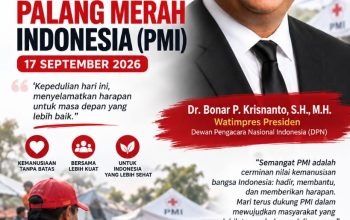 Pesan Hari PMI 2026: Dr. Bonar Ajak Masyarakat Perkuat Indonesia melalui Kemanusiaan