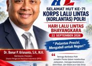 HUT ke-71 Korlantas Polri, Dr. Bonar: Polantas Presisi Mengabdi untuk Negeri