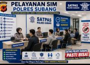Satpas Polres Subang Tingkatkan Pelayanan SIM Cepat, Transparan dan Humanis