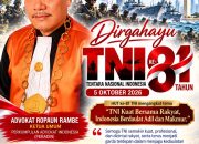 Adovokat Ropaun Rambe Sampaikan Ucapan HUT ke-81 TNI